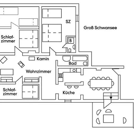 Gutshaus Thorstorf Gross Schwansee